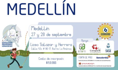 Medellín, Expedición Pedagógica CONACED 2019